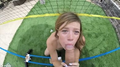 Beautiful Buxom Redheaded Cutie Mia Collins