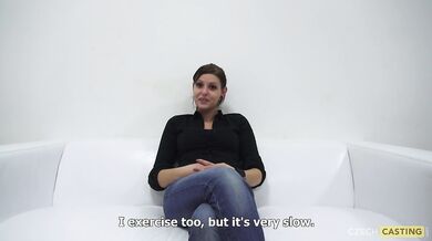 Czech Casting With Busty Beauty Amateur Denisa