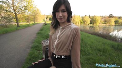 Megan Love loves getting fucked outdoors by a big cock