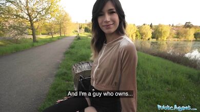 Megan Love loves getting fucked outdoors by a big cock