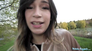 Megan Love loves getting fucked outdoors by a big cock
