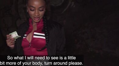 French Ebony Babe Loved Getting Choked During Hard Sex
