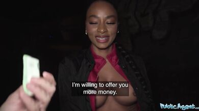 French Ebony Babe Loved Getting Choked During Hard Sex