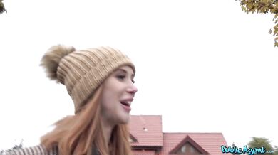 British Redhead Lenina Crowne Fucked Deep In Her Pussy