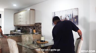 Cougar Daniela Andrea Seduces Delivery Guy