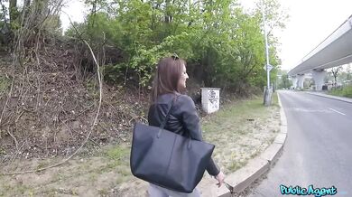 Public Agent - She rides me COWGIRL in an EPIC outdoor FUCK