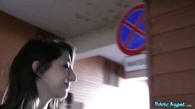 I fucked this little Spanish student in front of the hotel elevators