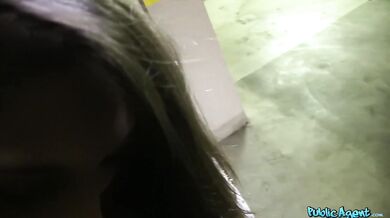 I fucked this little Spanish student in front of the hotel elevators