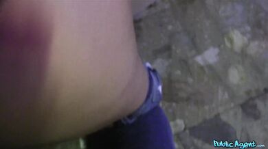 British pornstar Jasmine Jae in a rare outdoor public sex POV video