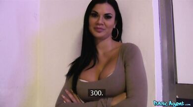 British pornstar Jasmine Jae in a rare outdoor public sex POV video
