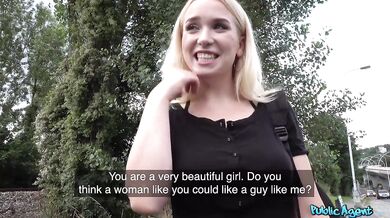 Public Agent - Her BIG NATURALS are sure to give you a BONER - FULL VIDEO