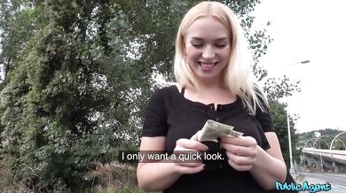 Public Agent - Her BIG NATURALS are sure to give you a BONER - FULL VIDEO