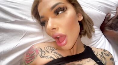 Hot tattooed slut fucked from behind by Louie Smalls