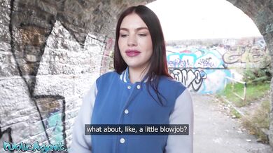 POV blowjob and hardcore sex with beautiful stranger Apra Shay