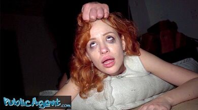 Ginger haired girl squirts over my hard cock