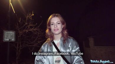 Ginger haired girl squirts over my hard cock