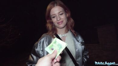 Ginger haired girl squirts over my hard cock