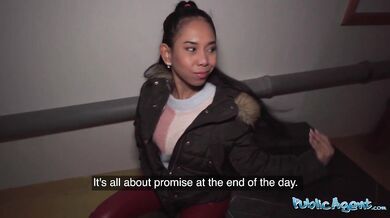 Asian petite babe with little tits rides my huge cock