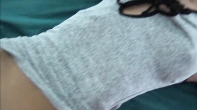 Hot girl made a long call while fucking