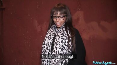 Getting My Hands On Big Black MILF Tits And Ass