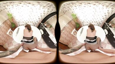 Slutty Maid Selena Win In VR