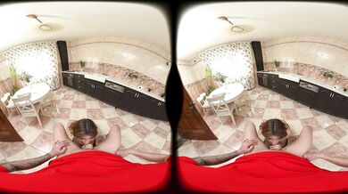 Slutty Maid Selena Win In VR