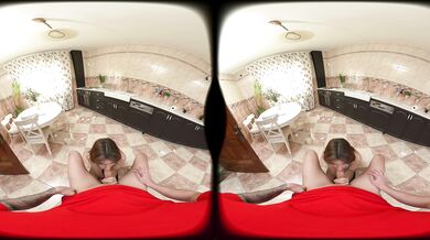 Slutty Maid Selena Win In VR