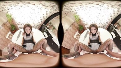 Slutty Maid Selena Win In VR