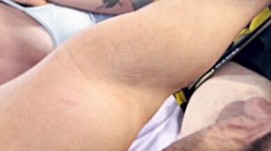 22yo Girl Deepthroats And Rides Older Boyfriend's Dick