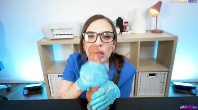 Busty Nurse Drains Your Hard Cock