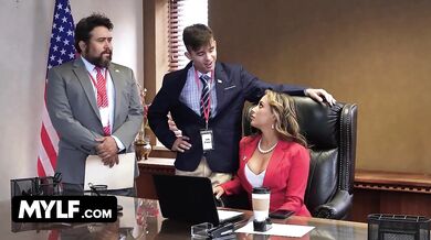 Powerful Politician Monica Minx Uses Her Assistant To Get What She Really Wants