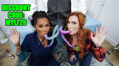 Busty Sophia Locke And Cali Sweets Get Freaky In Interstellar Rule 34 Threesome