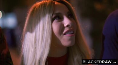 Petite Blonde Kenzie Reeves Gets A Double Dose Of BBCs