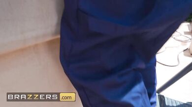 Hottie Kayley Gunner Enjoys Threesome From Husband Mick And Adonis The Window Washer