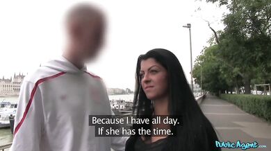 18 year old student takes my cum while her boyfriend waits outside