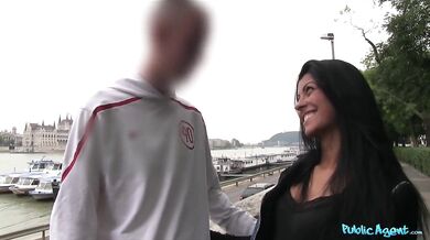 18 year old student takes my cum while her boyfriend waits outside
