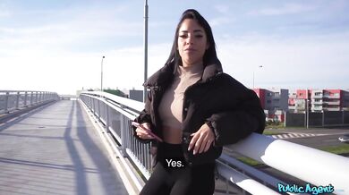 Italian teacher didn't want it but let me creampie her