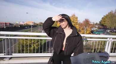 Italian teacher didn't want it but let me creampie her