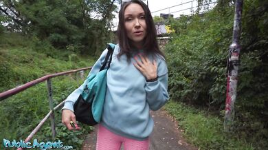 Fitness MILF public outdoor sex with Kristina Grace