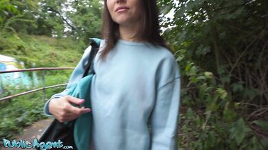 Fitness MILF public outdoor sex with Kristina Grace