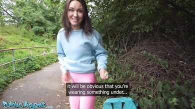 Fitness MILF public outdoor sex with Kristina Grace