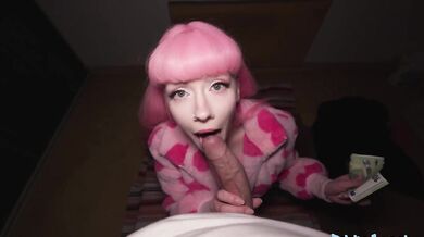 I removed her chastity belt and creampied her wet pussy