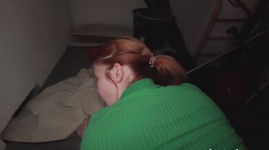 Public Agent Kaira rolls off my condom to feel me bareback inside her