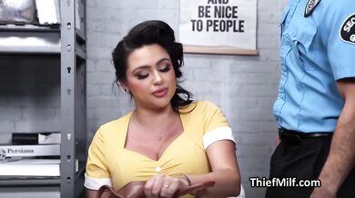 Her huge tits and ass will get her through anything