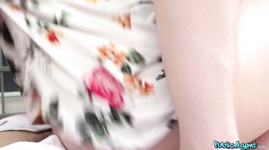 Dirty Hot American Redhead Beauty Gets Lost In Czechia