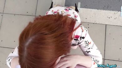 Dirty Hot American Redhead Beauty Gets Lost In Czechia