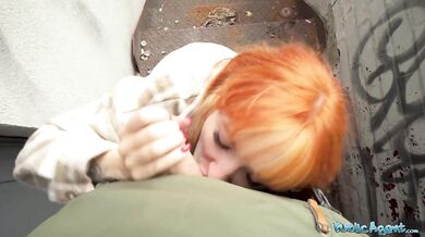 Russian redhead fucked in POV