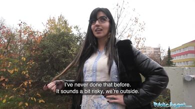 Happy Pakistani woman fucks a stranger in the public toilets