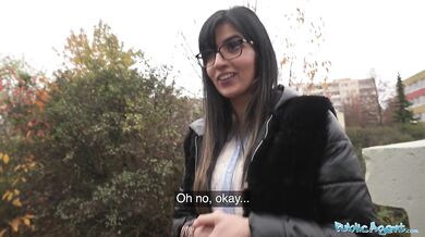 Happy Pakistani woman fucks a stranger in the public toilets