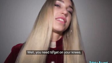 Blue eyes, blonde hair and sopping wet pussy makes my dick sensitive!